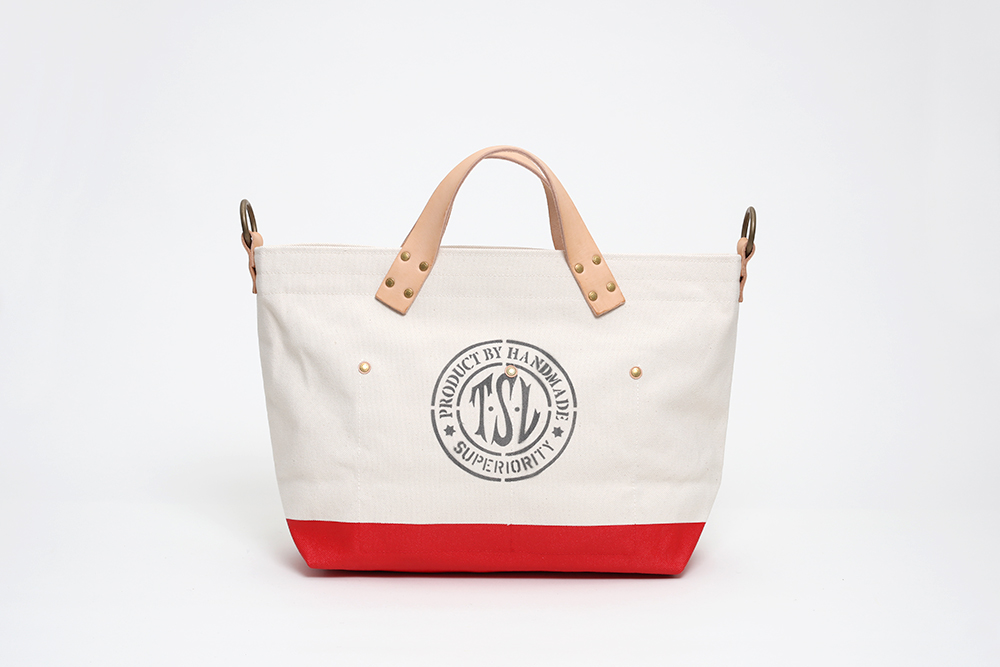 Superior Labor - Engineer Tote Small Natural / Red