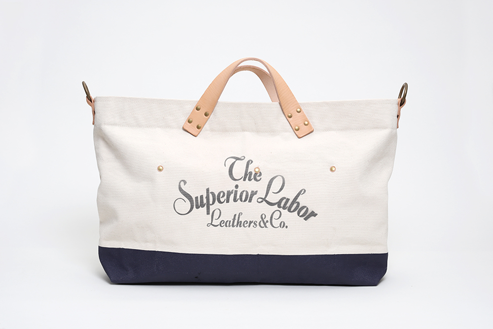 Superior Labor - Engineer Tote Large Natural / Navy